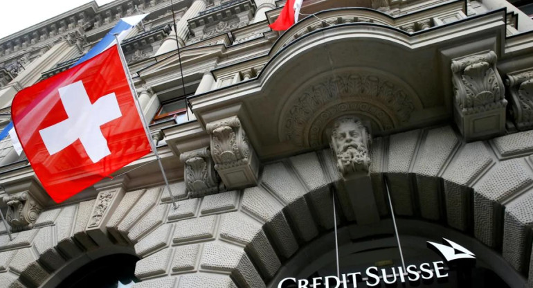 Credit Suisse, banco suizo. Foto: REUTERS