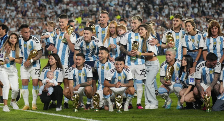 Selección Argentina vs. Panamá. Foto: NA.