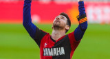 Messi con la camiseta de Newells Old Boys. Foto: Télam.