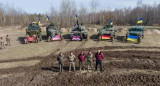 Tanques occidentales llegan a Ucrania. Foto: Reuters. 