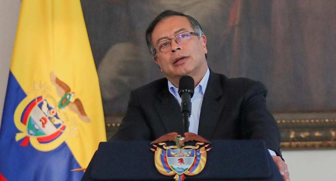 El presidente de Colombia Gustavo Petro Foto Reuters