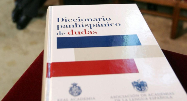 Diccionario Panhispánico de Dudas. Foto: Real Academia Española.