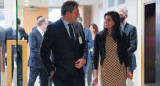 Sergio Massa junto a Gita Gopinath, Subdirectora Gerenta del Fondo Monetario Internacional (FMI). Foto: Prensa.