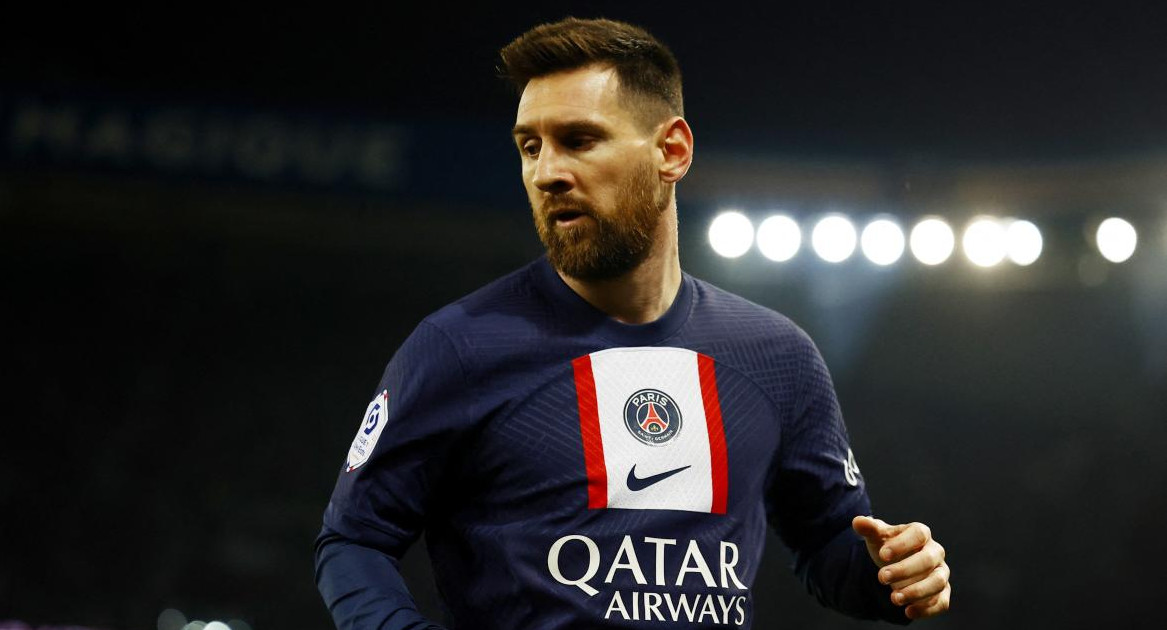 Lionel Messi 30; PSG vs. Olympique de Lyon. Foto: Reuters.