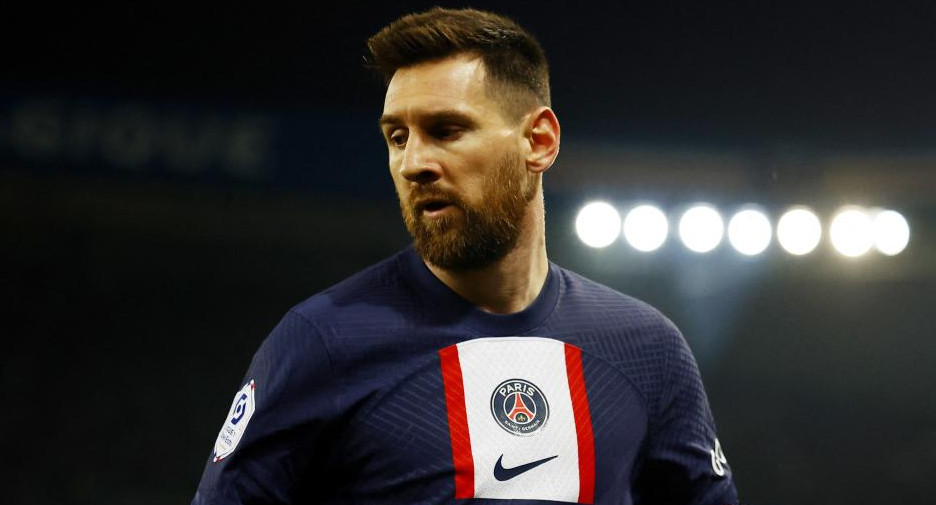 Lionel Messi 30; PSG vs. Olympique de Lyon. Foto: Reuters.