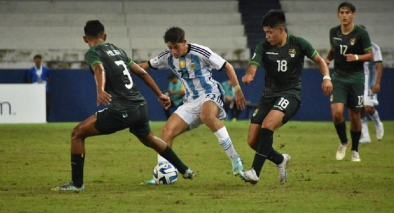 Sub 17, Argentina vs. Bolivia, NA