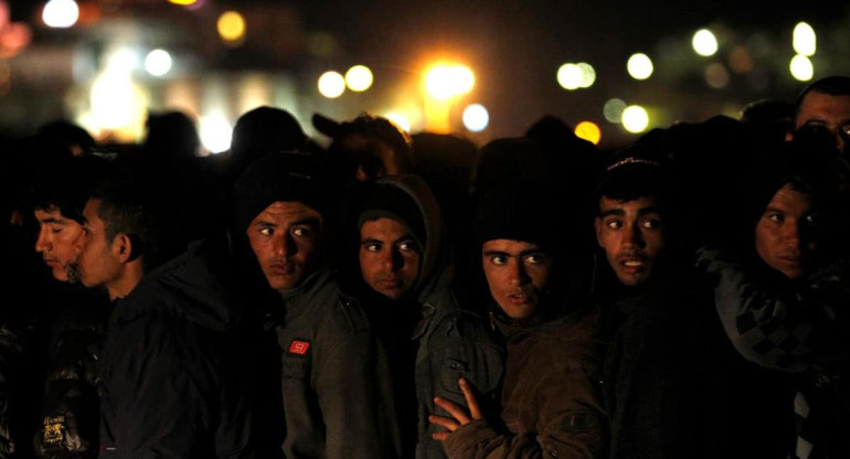 Crisis migratoria en México. Foto: Reuters