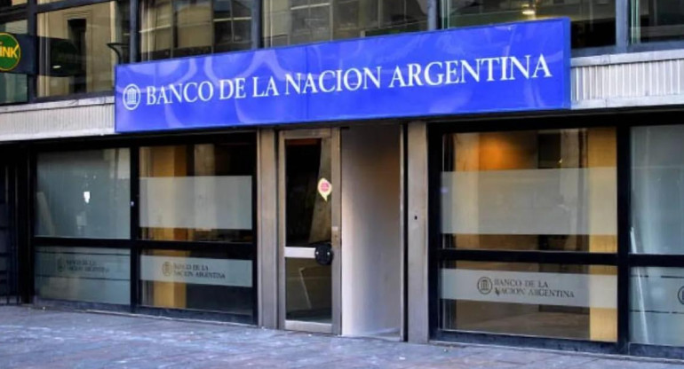 Banco de la Nación. Foto: Télam