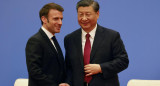 Emmanuel Macron y Xi Jinping. Foto: Reuters.