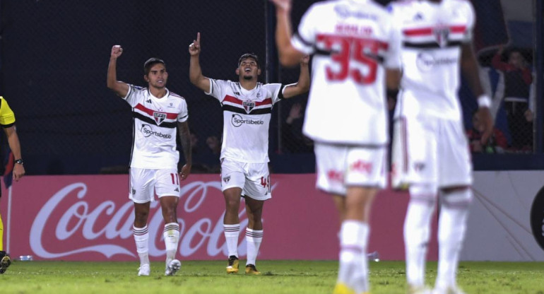 Tigre vs. San Pablo; Copa Sudamericana. Foto: Télam.