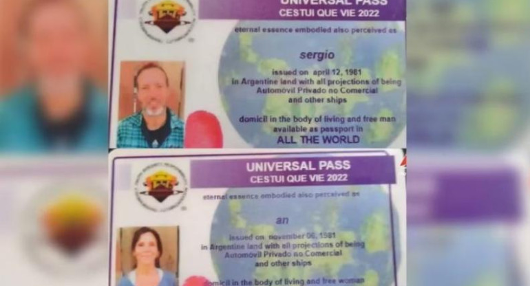 Detuvieron a una pareja con cuatro menores sin identificación en San Luis: “Somos ciudadanos del mundo”. Foto: NA