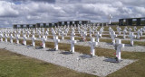 Cementerio Darwin, Malvinas. Foto: Télam