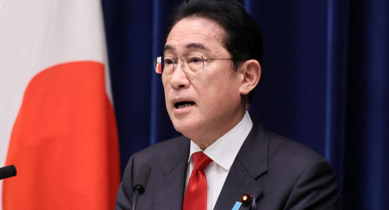 Fumio Kishida; primer ministro de Japón. Foto: Reuters.