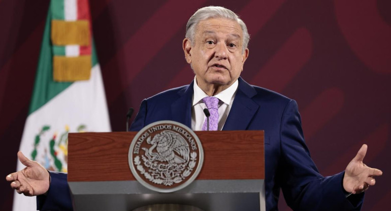 López Obrador le respondió al Gobierno Chino. Foto: EFE 