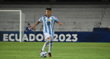 Claudio Echeverri; Selección Argentina Sub-17. Foto: Twitter @Argentina.