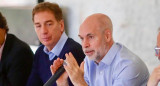 Diego Santilli y Horacio Rodríguez Larreta, NA