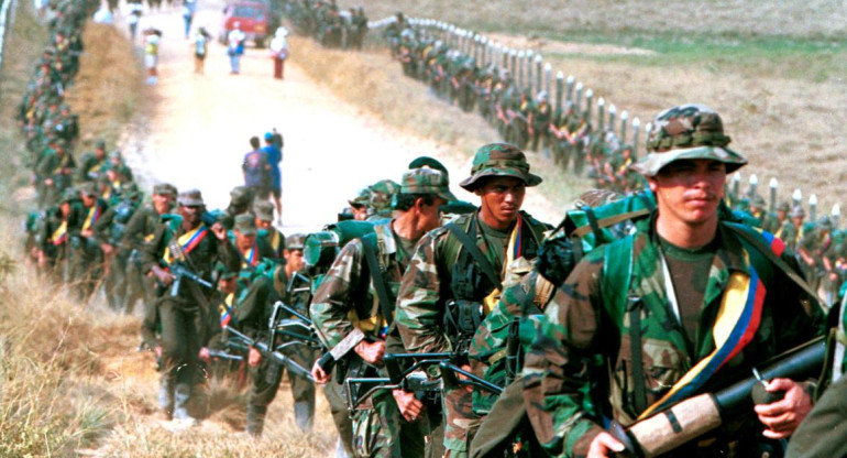 FARC, Colombia. Foto: Reuters