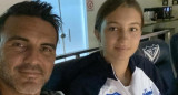 Fabián Cubero junto a su hija Indiana. Foto: Instagram @fabiancuberooficial.