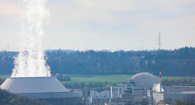 Planta de energía nuclear en Alemania. Foto: Reuters. 