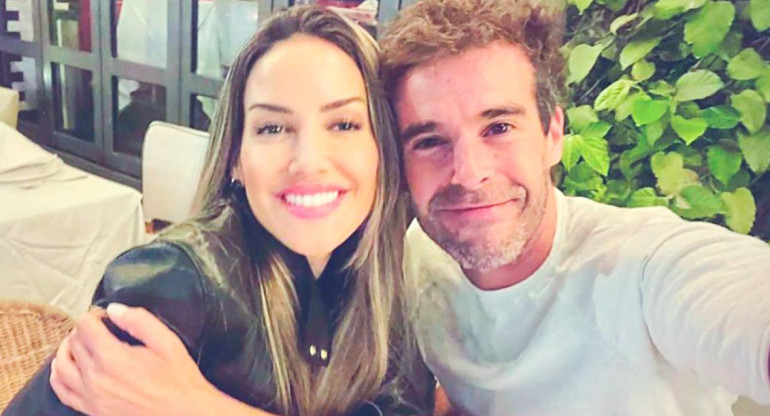 Nicolás Cabré y Mercedes Villabor. Foto: Instagram (mercedesvillador1)