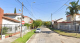 El lugar donde ocurrió el matricidio en Haedo. Foto: Google Maps