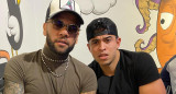 Dani Alves y su amigo Bruno Brasil. Foto: Instagram @brunobrasilofic