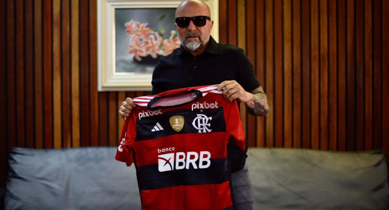 Sampaoli es el nuevo DT de Flamengo. Foto: NA.