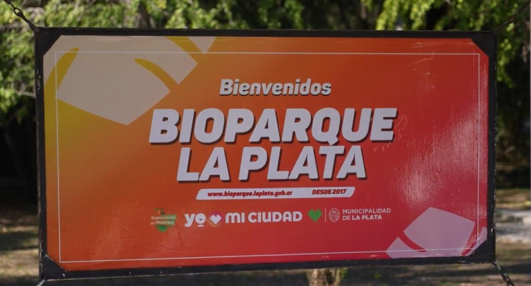 Reabrió el Bioparque de La Plata. Foto: Captura de pantalla.