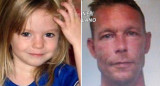 Madeleine McCann y Christian Brueckner. Foto: Archivo.