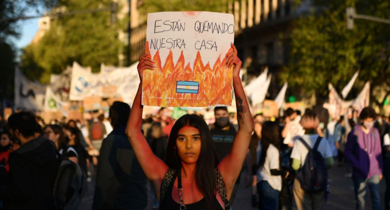 Cambio climático en Argentina. Foto: NA.