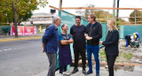 Garro anunció obras en la Plata. 