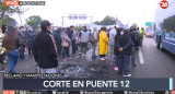 Corte en autopista Riccheri, Canal 26