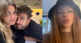 Gerard Piqué y Clara Chía Martín, enfrentados con Shakira. Foto: NA.