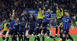 Festejo del Inter ante la Juventus por la Copa Italia. Foto: EFE.