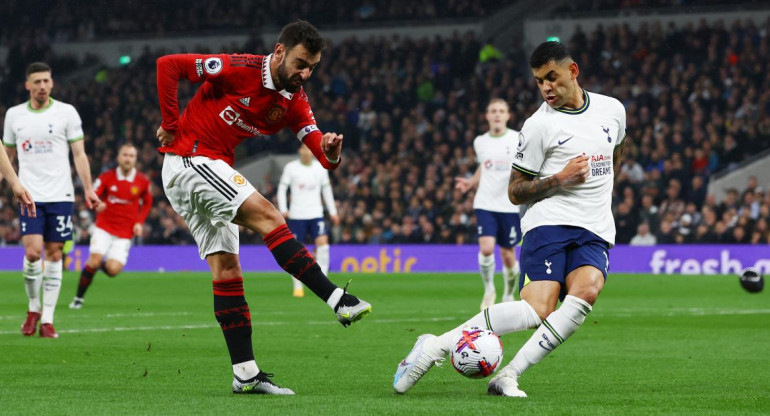 Tottenham Hotspur vs. Manchester United. Foto: Reuters.