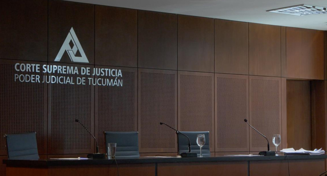 Corte Suprema de Justicia de Tucumán. Foto: justucuman