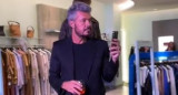 El divertido blooper de Marcelo Tinelli. Foto: captura.