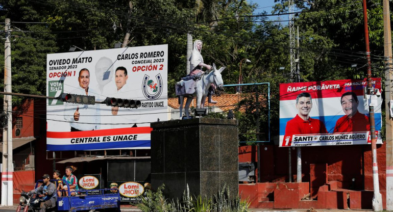 Elecciones en Paraguay. Foto: Reuters.