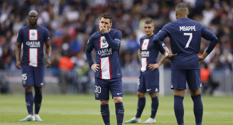 PSG vs. Lorient. Foto: Reuters.