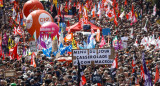 Manifestación por el Día del trabajador en Nantes, Francia. Foto: Reuters. 