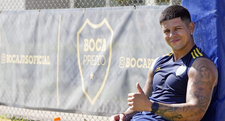 Marcos Rojo; Boca Juniors. Foto: NA.