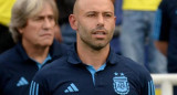 Javier Mascherano, técnico de la Sub20. Foto: NA