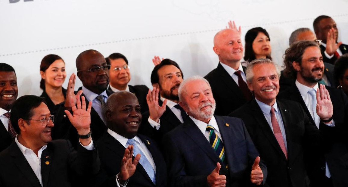 Cumbre CELAC, presidentes. Foto: Reuters