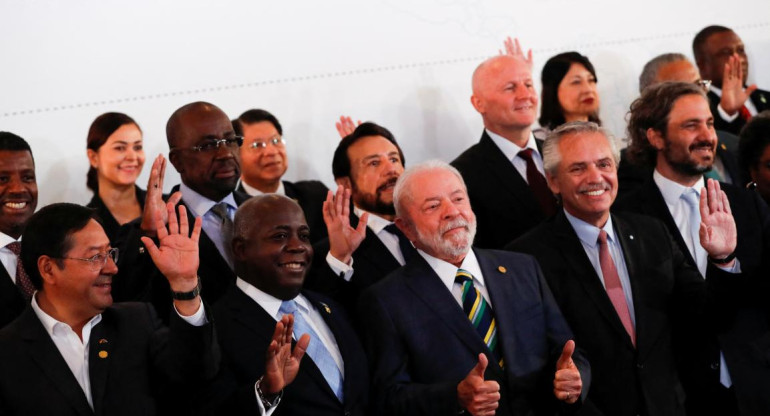 Cumbre CELAC, presidentes. Foto: Reuters