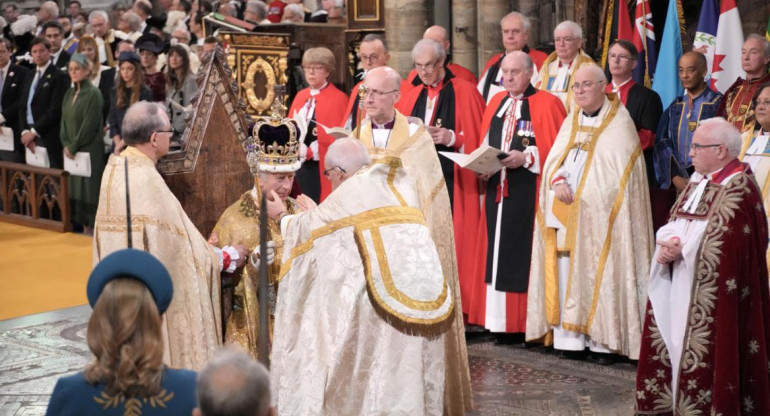 Coronación del Rey Carlos III en Gran Bretaña. Foto: REUTERS.