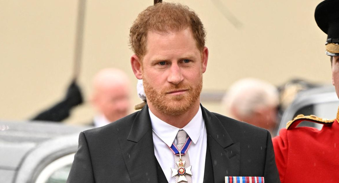 El príncipe Harry en la coronación de Carlos III. Foto: Reuters.