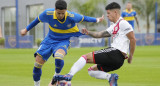 Superclásico de Reserva entre Boca y River. Foto: @BocaJrsOficial.