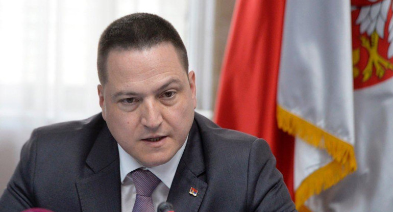 Renunció el ministro de Educación serbio. Foto: Instagram @branko.ruzic.