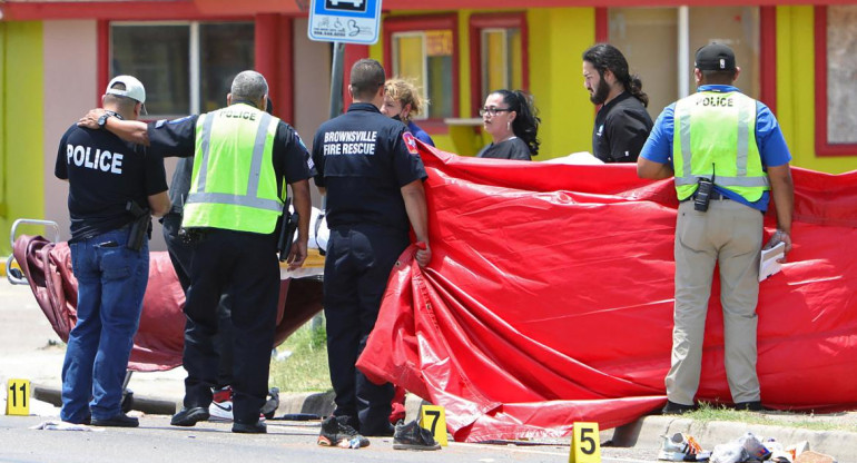 Un hombre atropelló y mató a siete personas en Texas. Foto: Reuters.