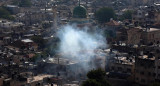 Explosiones en Medio oriente, conflicto entre israelíes y palestinos. Foto: EFE.